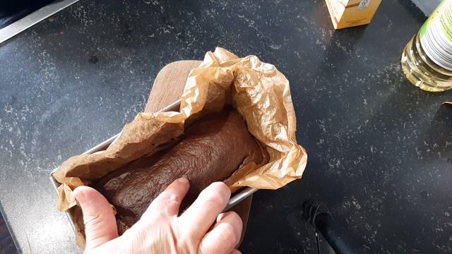 Банановый брауни. Без муки и масла
