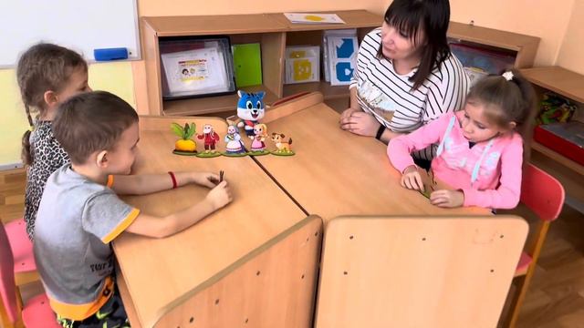 Занятие с детьми средней группы в кружке (н-р) "Почемучки" с использованием головоломки «Репка» смотреть онлайн