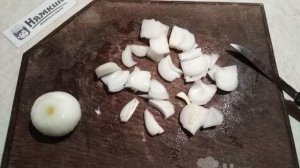 Свинина кусочками с луком в микроволновке