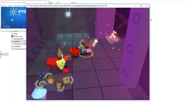 PCSX2 настройка эмулятора для Nicktoons Unite