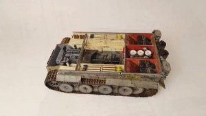 Постройка танка Тигр с интерьером от "Academy" 1/35