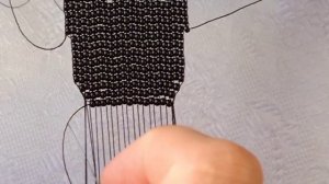 Краватка з бісеру #Галстук из бисера #Tutorial# DIY