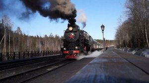 Старинный поезд