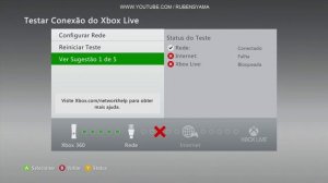 XBOX 360 RGH COM ERRO DE DNS