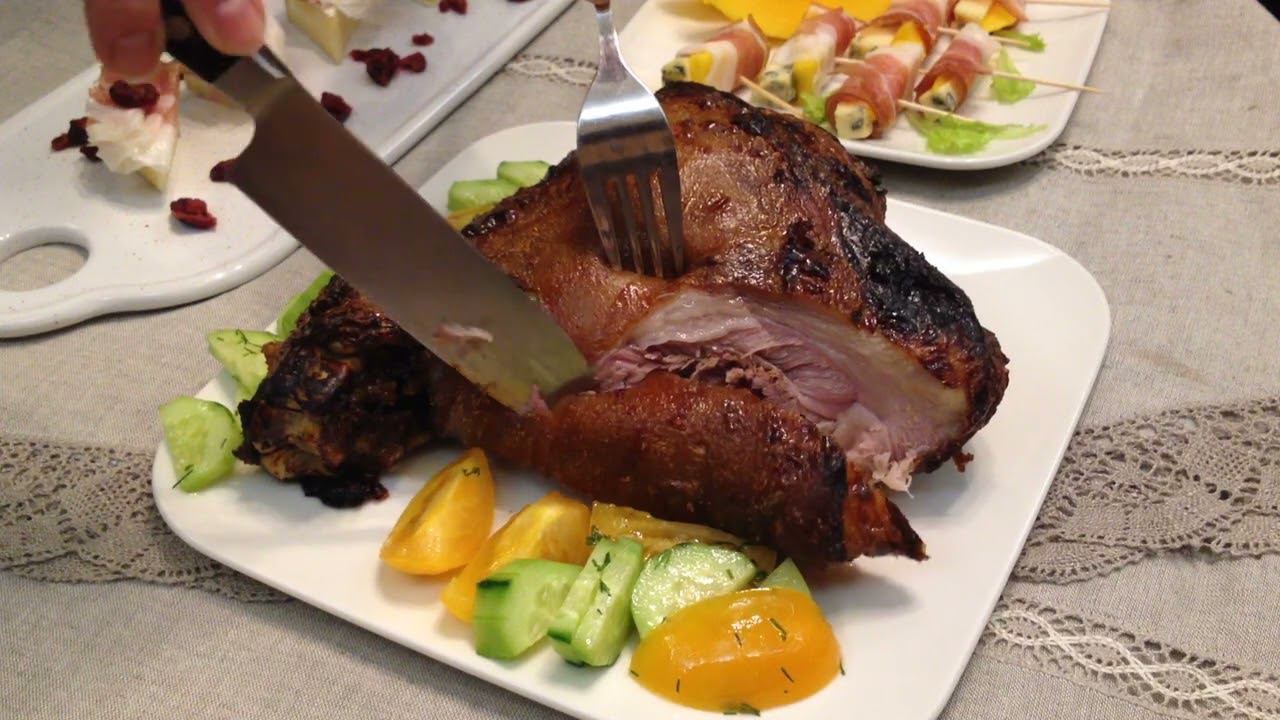 Свиная рулька по-чешски
