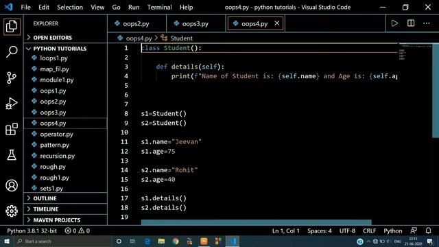 Init Method in Python #45 || Constructor || Python Tutorials for Absolute Beginners | Jeevan Upreti