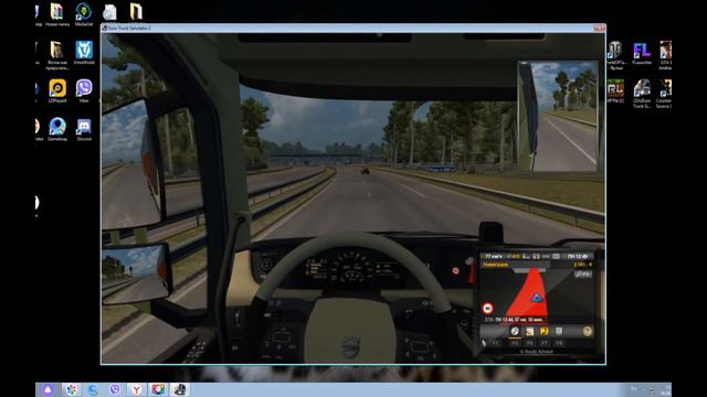 Снял евро трак симулятор 2 ездил супер быстро смотреть онлайн