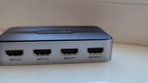 Vention HDMI разветвитель 3 в 1 AFFH0  Обзор и тест.