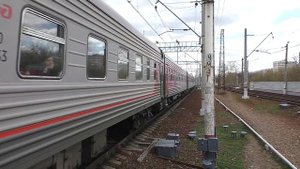 Электровоз ЭП2К-388 (ТЧЭ-6) со скорым поездом "Дневной экспресс" №119Й Саранск - Москва.