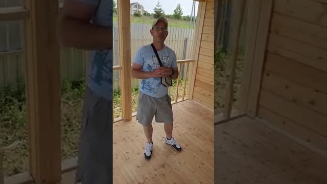 Брусовая баня Б 30, 6х8м, 42 М², Калужская область, г Жуков смотреть онлайн