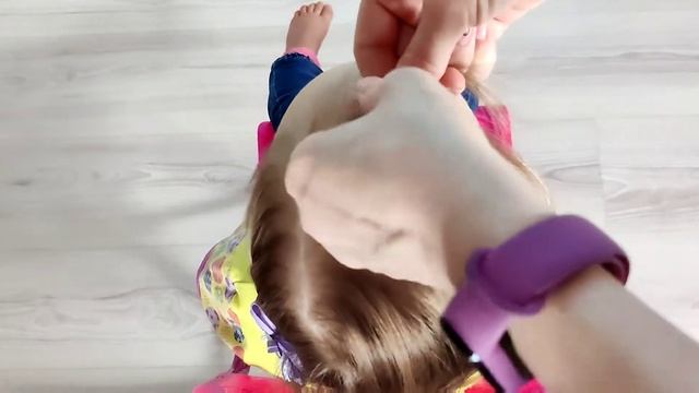 Необычная прическа для девочки