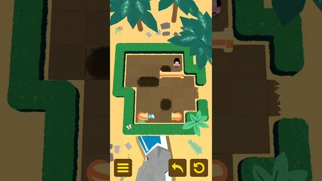 Pipe Push Paradise. Level 30 - Pitfall. Walkthrough.