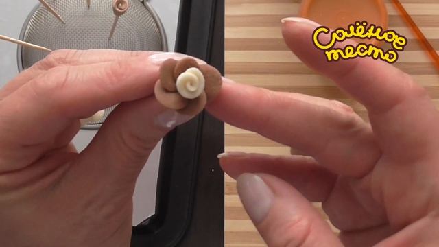 Соленое тесто. Выпуск 70. Лепка простых элементов / Соленое тесто для начинающих/ Salty dough смотреть онлайн