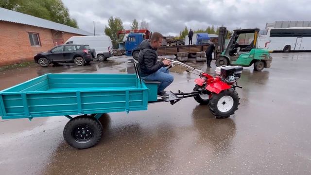 ОБЗОР тяжелого мотоблока BRAIT 135GES (4 скорости вперед+1 скорость назад) смотреть онлайн