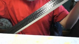 Нарезка антискользящего покрытия Насечек на пластиковых лыжах своими руками