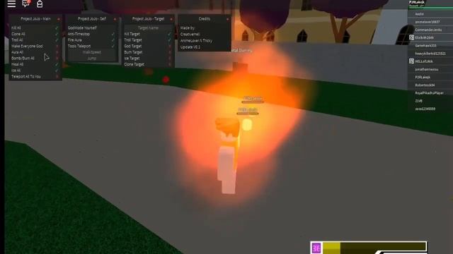 ROBLOX PROJECT JOJO EXPLOIT/HACK II UNLIIMITED LEVELS, KILL ALL, GOD MODE AND MORE II FREE SCRIPT смотреть онлайн