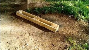 стол из паллет (поддонов) (table of pallets))