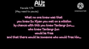 PIDW/SVSSS REACT TO MALE Y/N AS WEI WUXIAN AND WEN NING, FEMALE Y/N AS WEN QING AND LING WEN | GACH