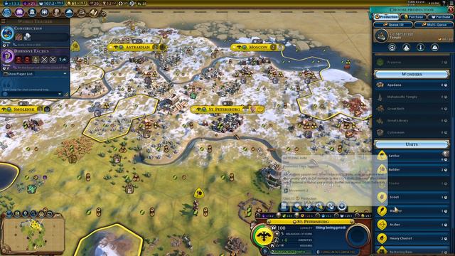 Civ 6 OP Guide Der Basic Russland Guide die ersten 60 Züge mit Peter!! смотреть онлайн