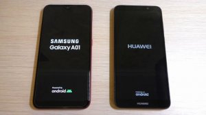 Samsung Galaxy A01 vs HUAWEI Y5 Lite Bootanimation