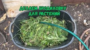 Делаем бродиловку для растений