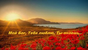 Мой Бог, Тебя люблю, Ты знаешь..