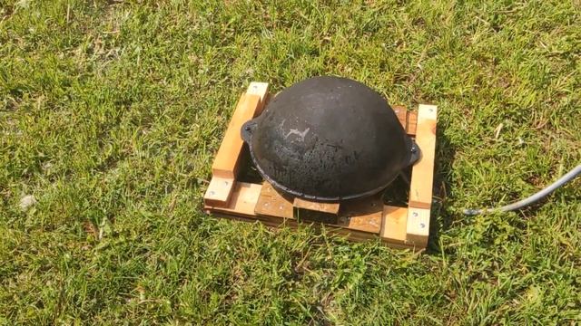 Как легко помыть жирный казан после приготовления еды. смотреть онлайн