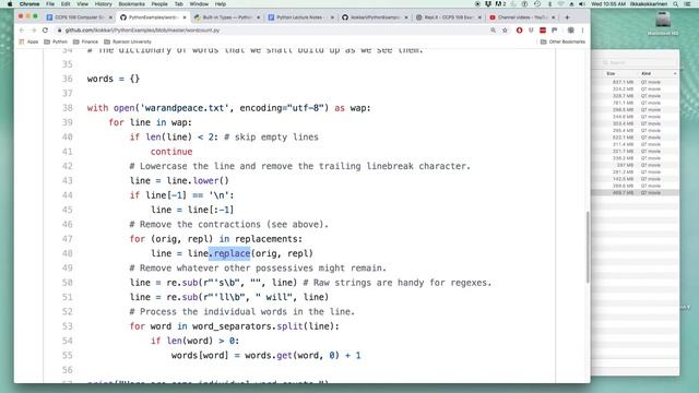 Python 4-5: Memories of lit