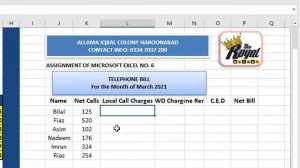 LESSON - 6 MICROSOFT EXCEL 2019 UPDATED TUTORIALS FOR BEGINNERS 2021