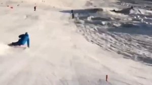 Back on snow Henrik Kristoffersen summer  ski training alpine skiing Saas-Fee glacier slalom drills