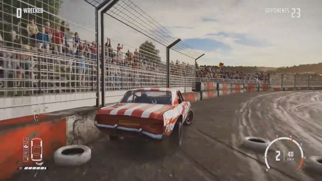 Wreckfest First time playing. смотреть онлайн