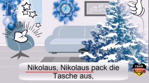 Jingle Bells  auf Deutsch (Karaoke Version). Немецкий язык.