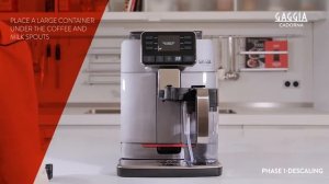Удаление накипи GAGGIA CADORNA Prestige OTC – Идеальная кофемашина для офиса!