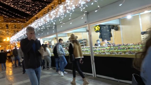 Christmas lights in Palma de Mallorca - 26th November 2022 смотреть онлайн