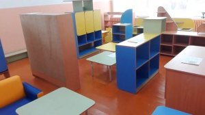 Сборка мебели в детском саду
