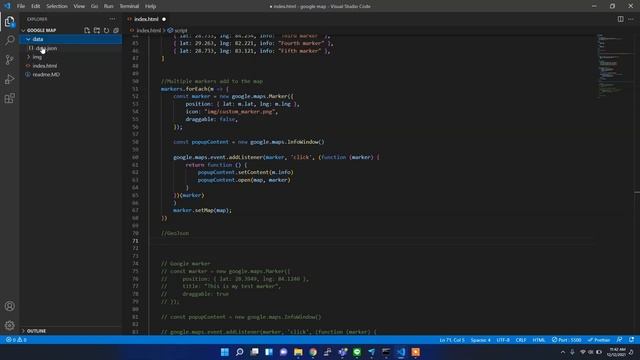 Google maps JavaScript API Intro #part 00 | GeoDev