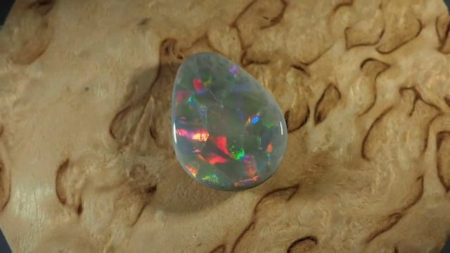 Темный опал Арлекин из Лайтнинг Ридж(Австралия). смотреть онлайн