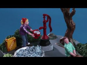 Lemax Настольная композиция Пора помыться Артикул 44770