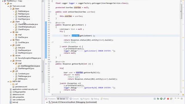 Hướng dẫn tạo Rest Service bằng java смотреть онлайн