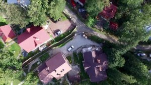 Озеро Увильды - вид с высоты с дрона летом 5 августа 2017