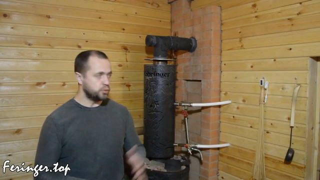 Какой стартовый дымоход установить на печью для бани Ферингер? Конвектор, экономайзер или регистр?