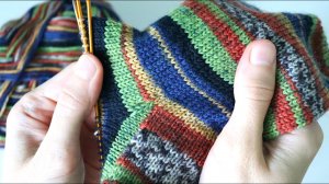 Как делать убавки при вязании носков. ПЯТКА