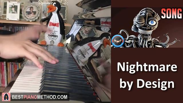 FNAF ENNARD SONG - "Nightmare By Design" - TryHardNinja (Piano Cover by Amosdoll) смотреть онлайн