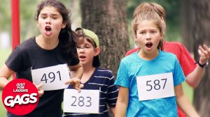 He Cheated And Won | Just For Laughs Gags - Он обманул и выиграл | Просто ради шутки