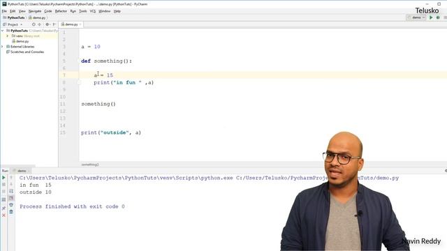 #36 Python Tutorial for Beginners | Global Keyword in Python | Global vs Local Variable