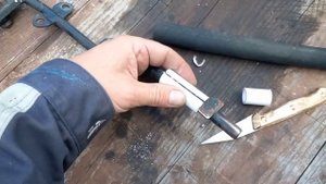 Как сделать подножки для ног на мопед альфа, дельта своими руками. Простой способ.