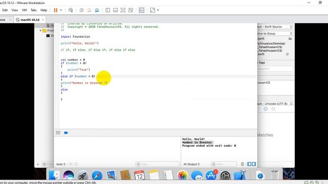 Tutorial 03: Conditional Statements if else in Swift | IF IF Else and Nested IF Else in Swift