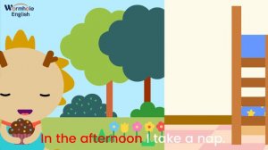 What Do You Do In The Morning_ _ Morning and Afternoon _ Wormhole English - Songs For Kids