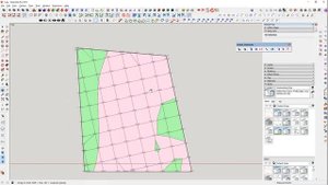 Картограмма земляных работ в Sketchup.Тест плагина # 2
