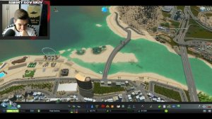 СДЕЛАЛ МАЙЯМИ БИЧ. ОТКРЫЛ КУПАЛЬНЫЙ СЕЗОН. (Cities: Skylines)